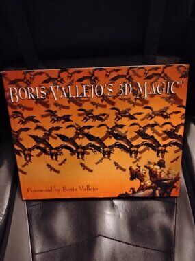 BORIS VALLEJO'S 3D MAGIC Hardcover book looks great!